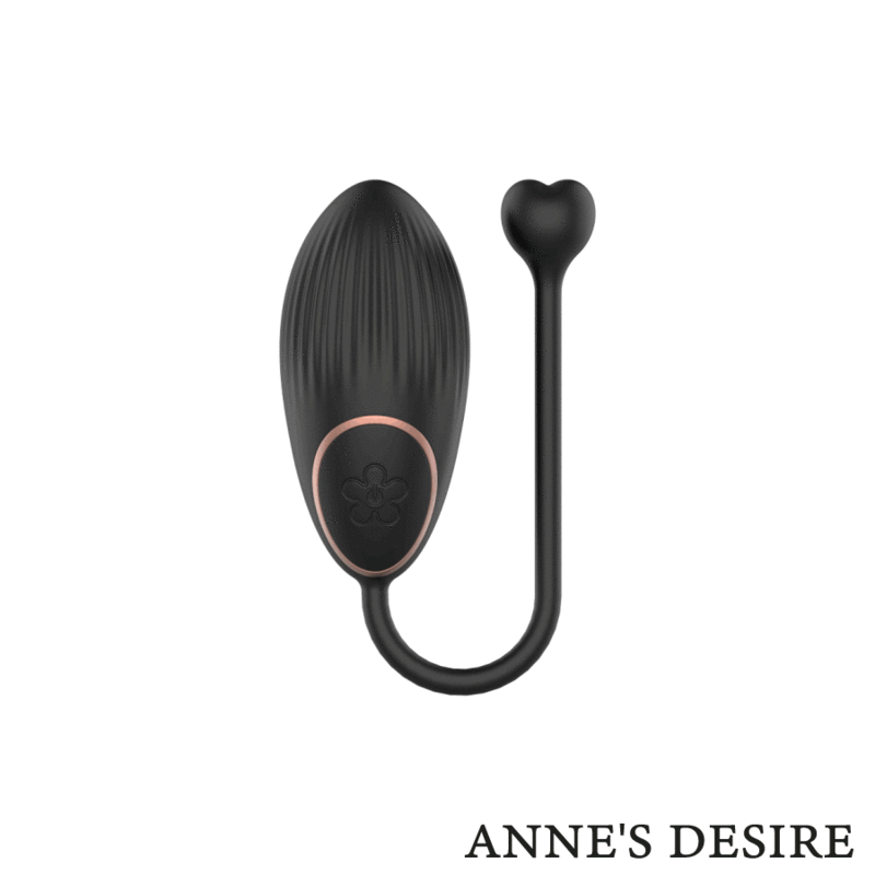 Image of ANNE'S DESIRE - HUEVO CONTROL REMOTO TECNOLOGÍA WATCHME NEGRO/GOLD - annesdesire
