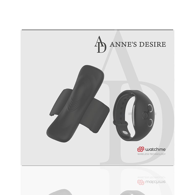 Image of ANNE'S DESIRE - PANTY PLEASURE TECNOLOGÍA WATCHME NEGRO - annesdesire