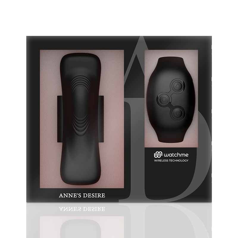 Image of ANNE'S DESIRE - PANTY PLEASURE TECNOLOGÍA WATCHME NEGRO - annesdesire