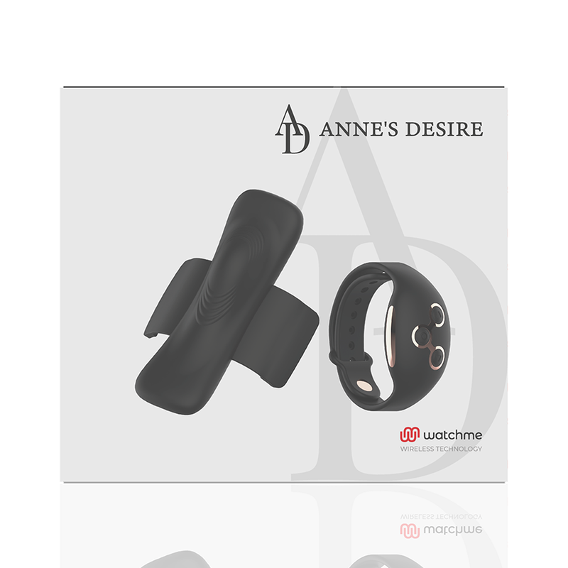 Image of ANNE'S DESIRE - PANTY PLEASURE TECNOLOGÍA WATCHME NEGRO/GOLD test final - annesdesire